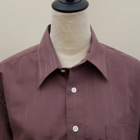 David Taylor | Shirts | Mens David Taylor Dusty Purple Button Down Long  Sleeve Shirt 6 12 3637 | Poshmark